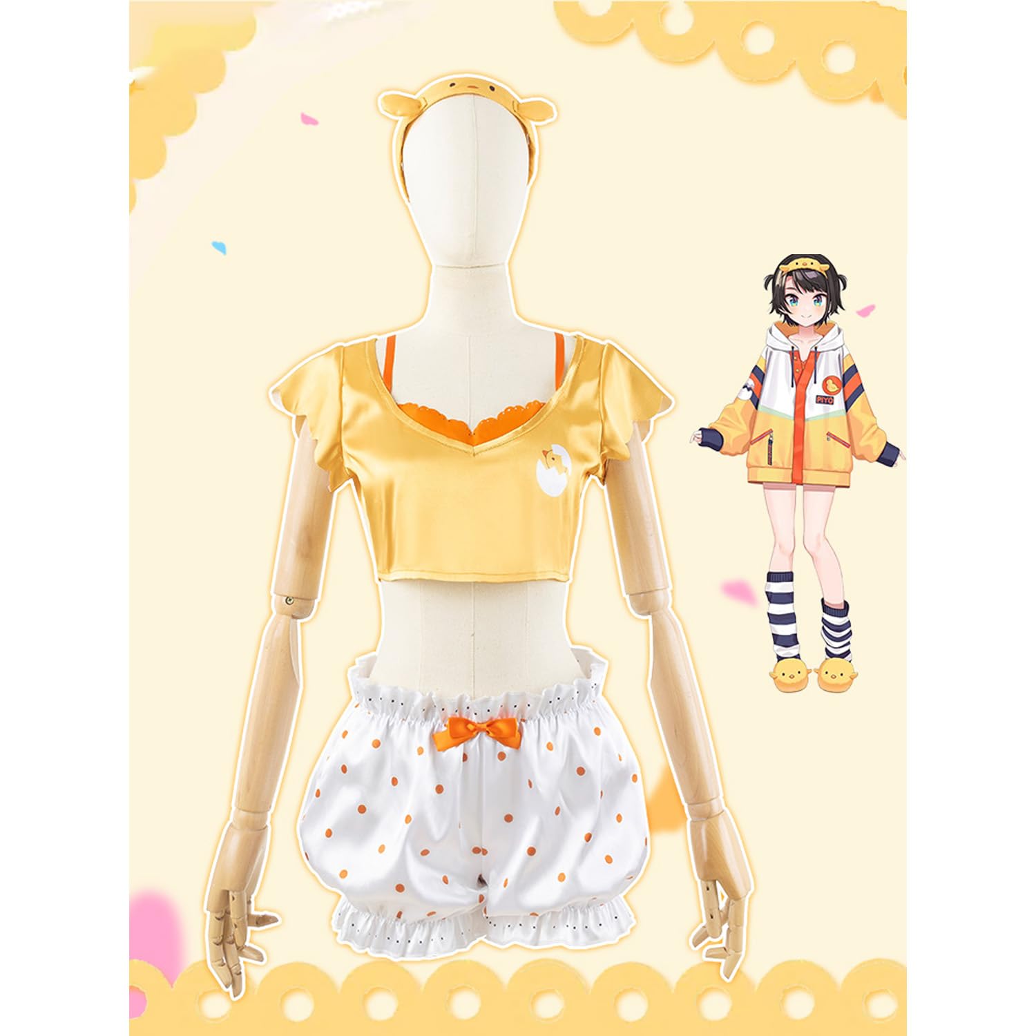 Amazon | VTuber 周辺 バーチャル 大空昴 大空スバル コスプレ衣装